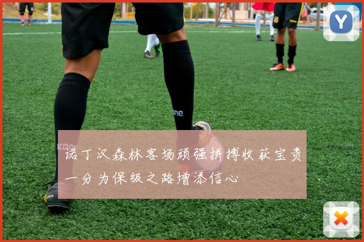 诺丁汉森林客场顽强拼搏收获宝贵一分为保级之路增添信心